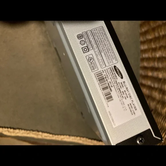 Samsung DVD player-black-see pics for details